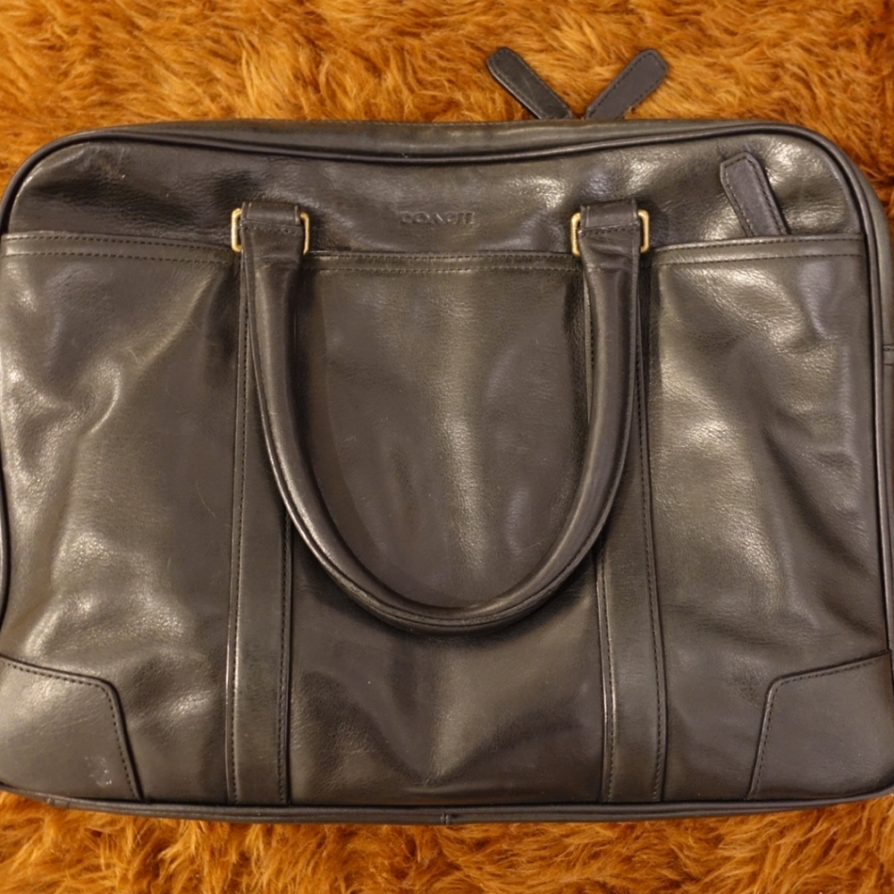 Coach Leather Briefcase